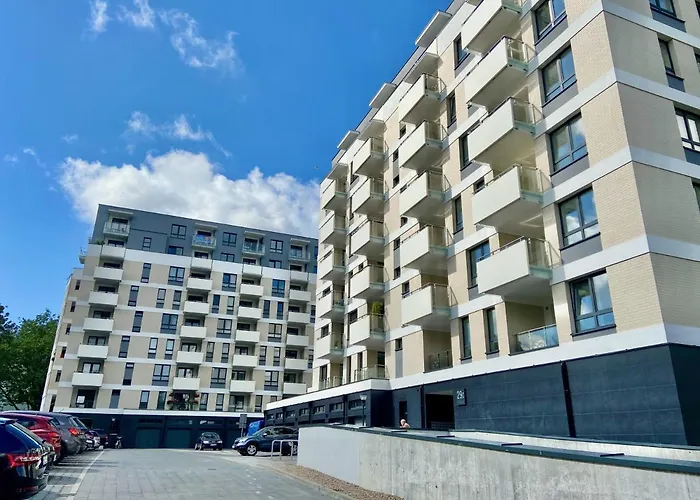 Komfortowy Z Balkonem 'platany' Апартаменти Колобжег